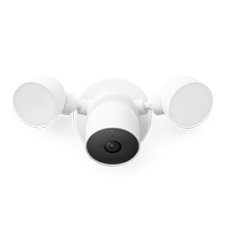 Cámara Google Nest con reflector